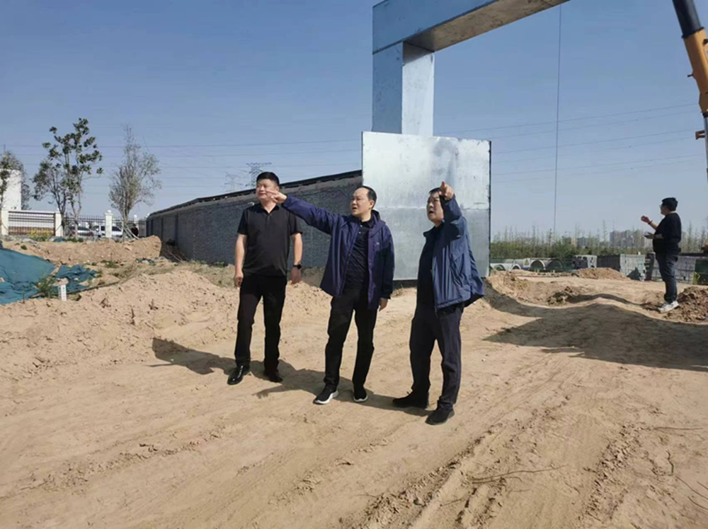 集團公司黨委委員、副總經理張巖帶隊進行子公司一季度工作調研